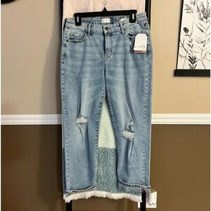 Wonderly Size 6 Girlfriend Jeans